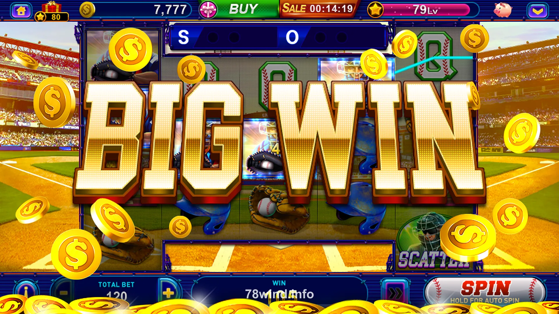 Trò chơi casino trực tuyến trên 78win